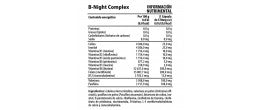 B-NIGHT COMPLEX (Vitaminas del Complejo B)