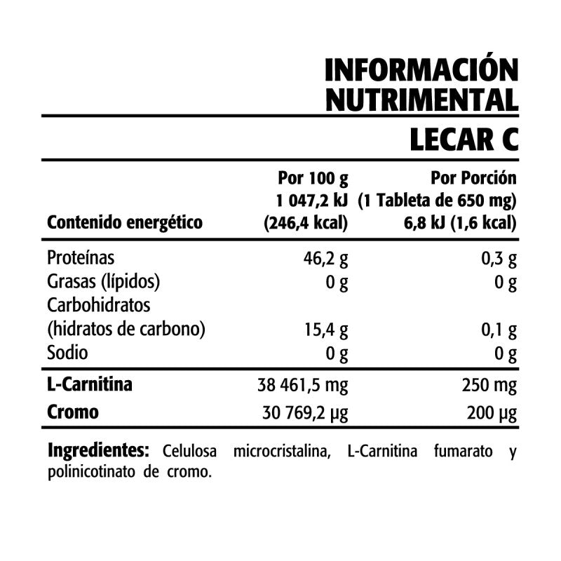 LECAR C (L-Carnitina)