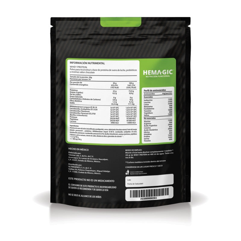 Proteina Whey Sabor Chocolate