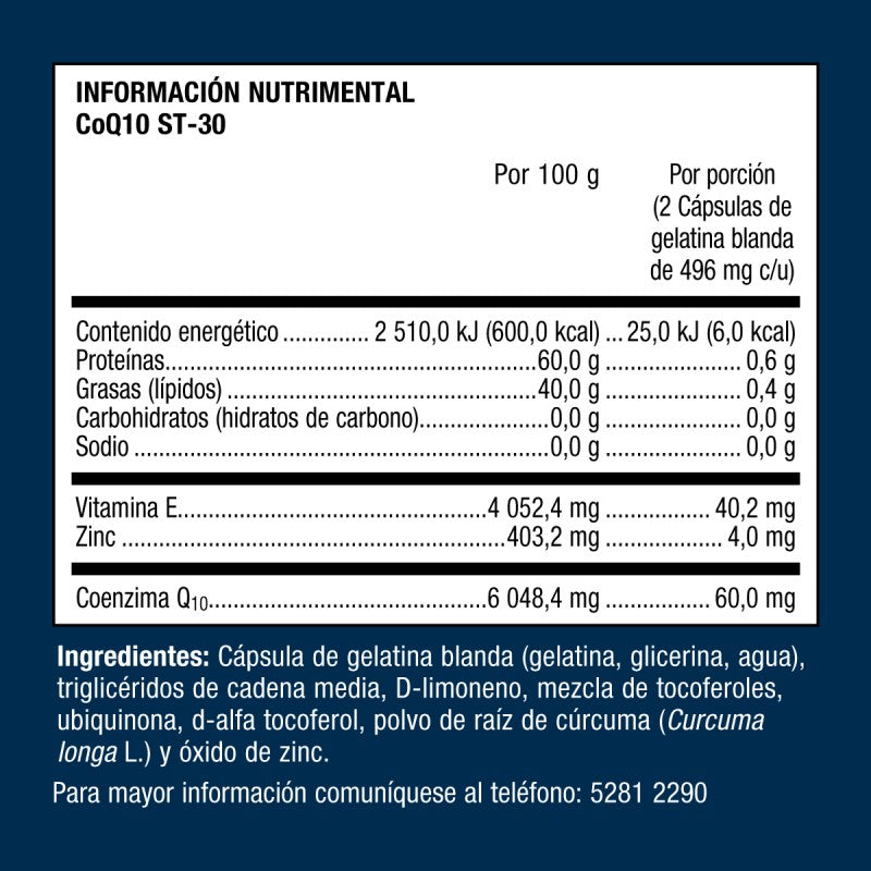 CoQ10 30 mg