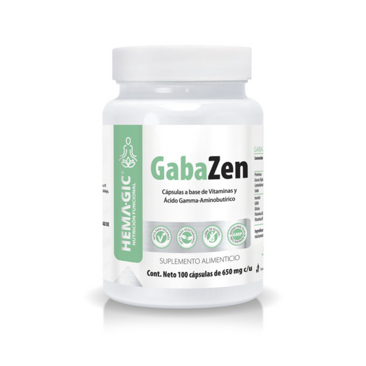 gaba- GABA ZEN, fórmula respaldada por estudios clínicos, beneficios en salud cerebral