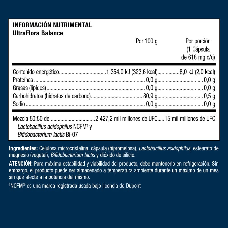 ULTRAFLORA BALANCE 60C